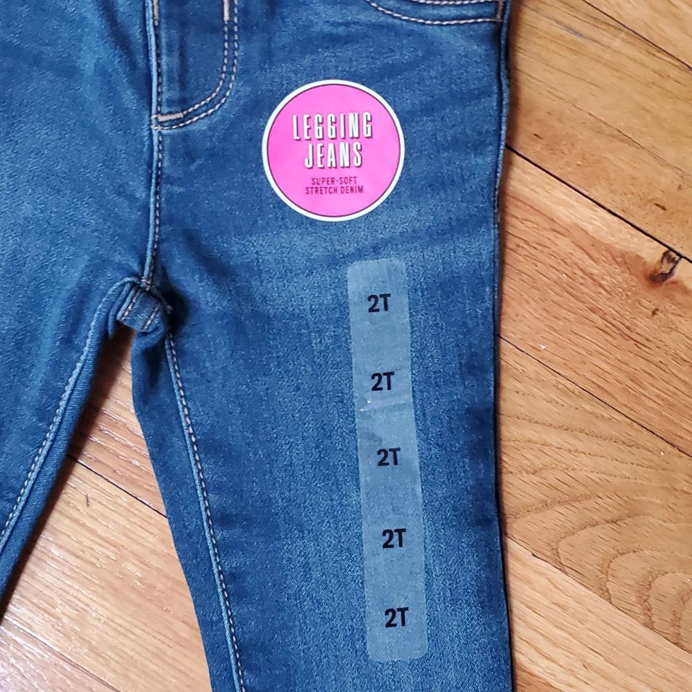 Toddler girls legging jeans - Picture 2 of 7